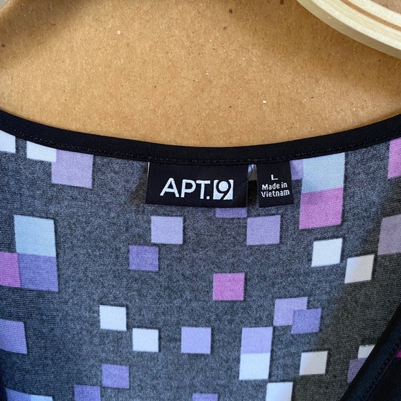 Apt 9 Geometric Dress Size Large - Picture 4 of 8